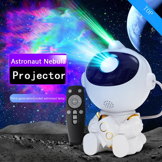 Astronaut Galaxy Projector - Star Night Light