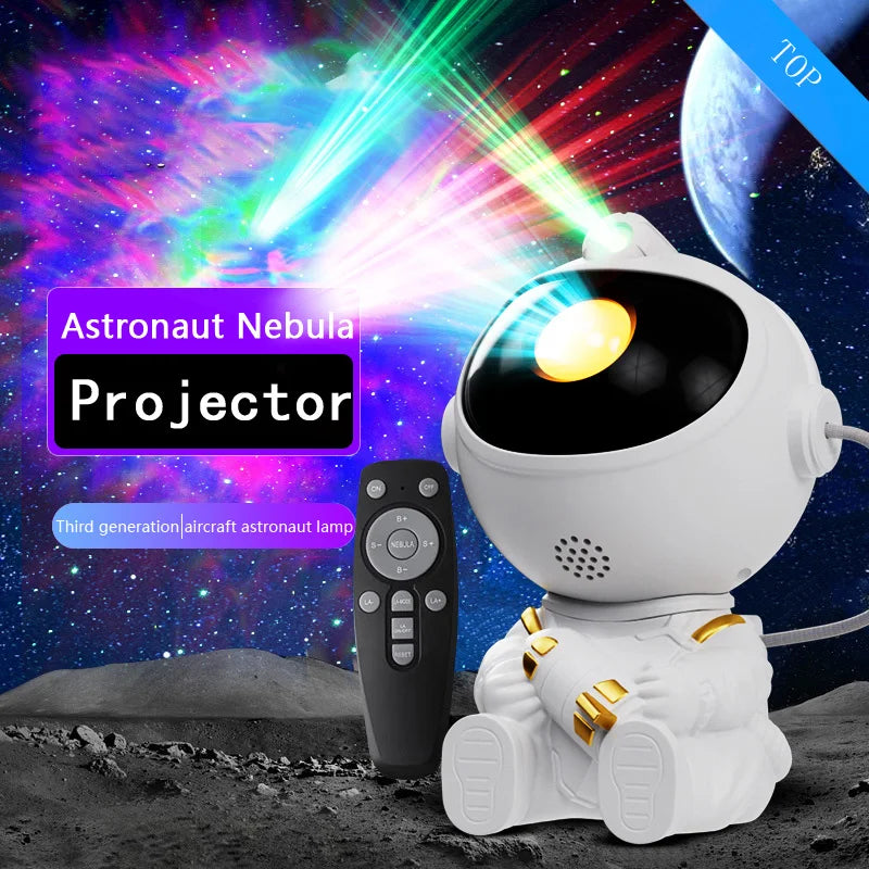 Astronaut Galaxy Projector - Star Night Light